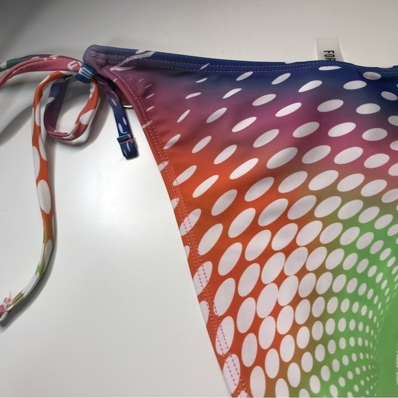 3/$15 *New* forever 21 x FUBU string bikini bottom - Picture 9 of 12